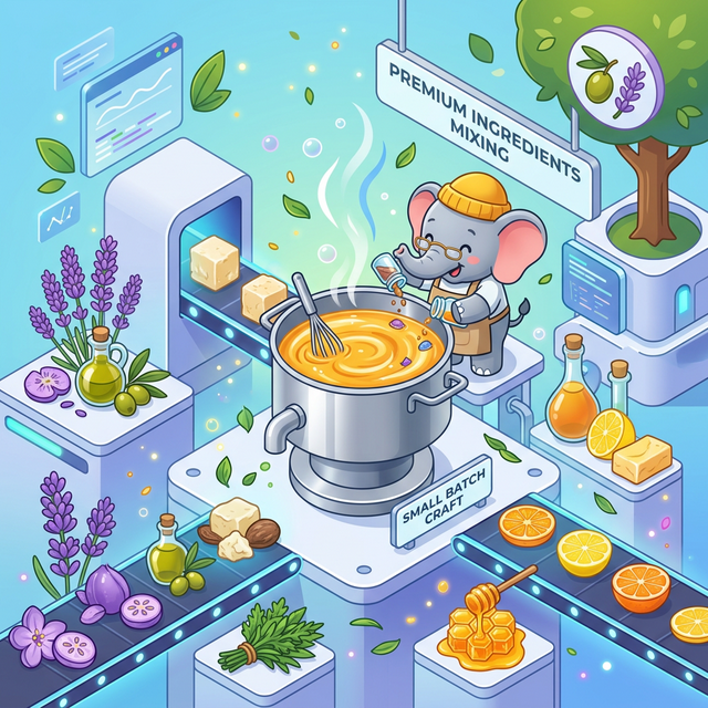 Soap Calculator Interface for Lye Calculation